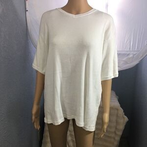 Utility Men’s Short Sleeve Size L White